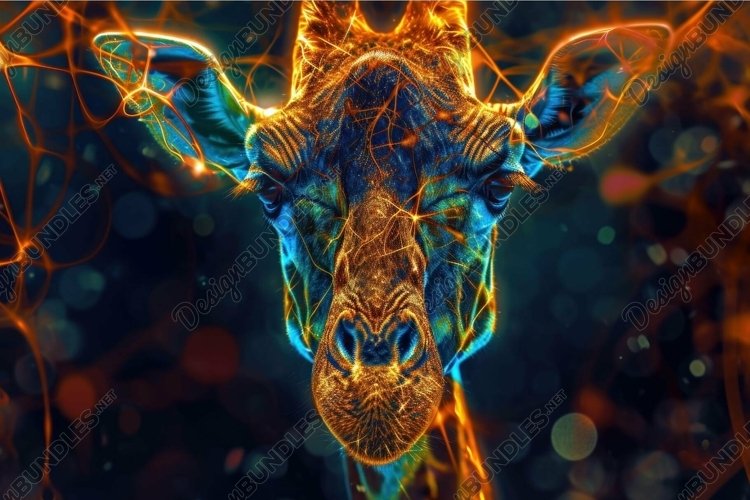 Cute Giraffe Clipart Image 24