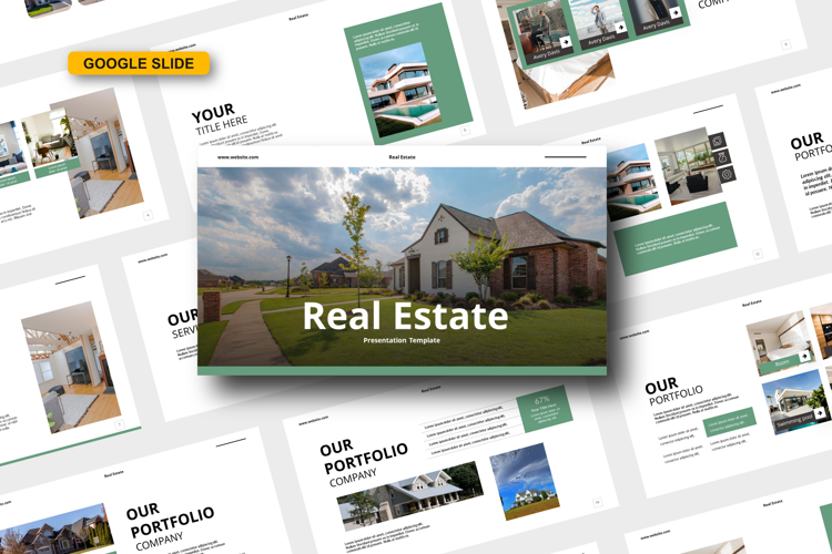 Real Estate Google Slide Template