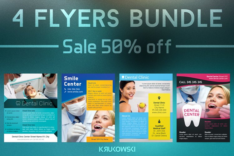 Dental Flyers Bundle example image 1