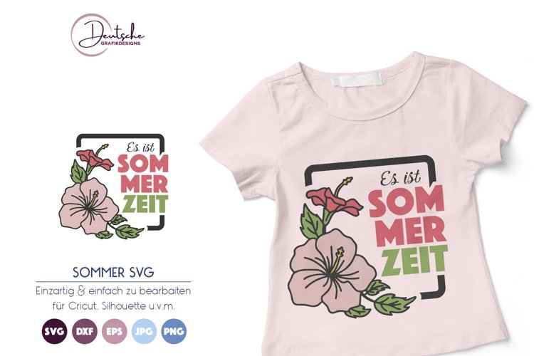 Sommerzeit SVG | Hawaii Blume SVG