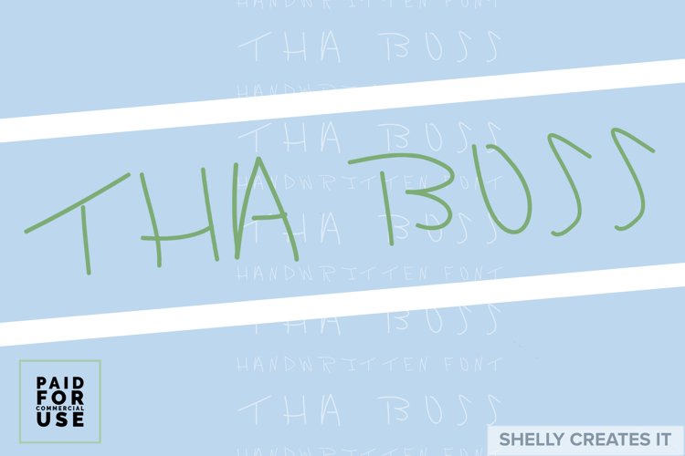 SCI_Tha BossFont example image 1