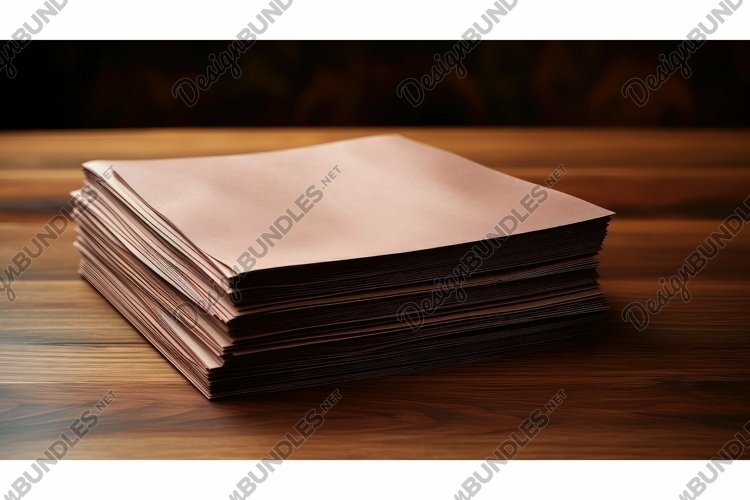 finish dark brown paper example image 1