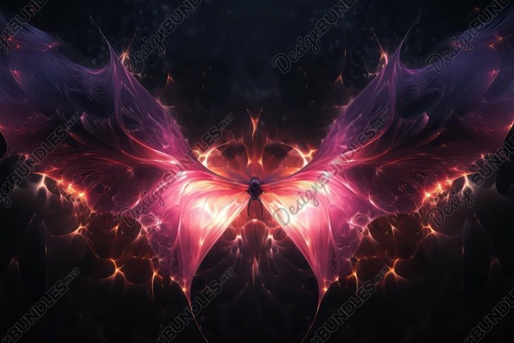 Shining Bat Background Wallpaper example image 1