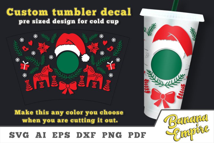 Christmas Silhouette Svg Image 13