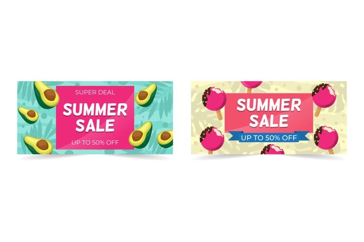Summer Sale Banners