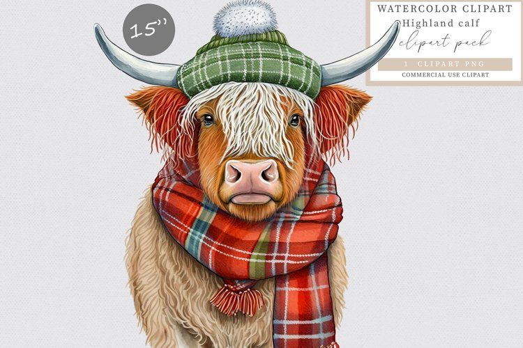 Highland Cow Clipart
