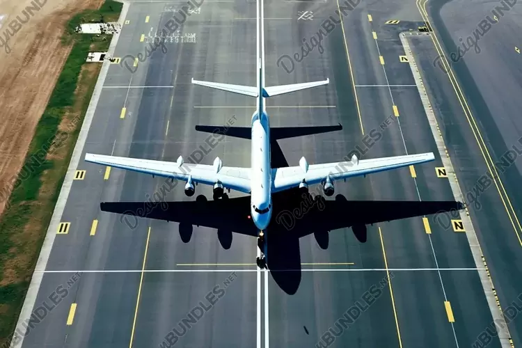Airline aerial stock photography