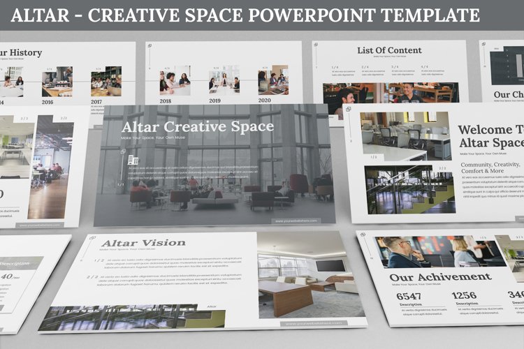Altar - Creative Space Powerpoint Template