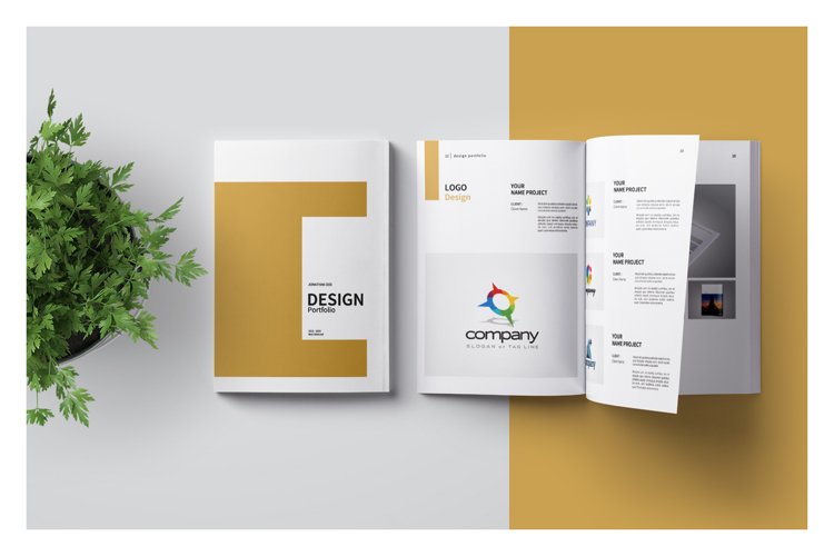 Graphic Design Portfolio Template example image 1