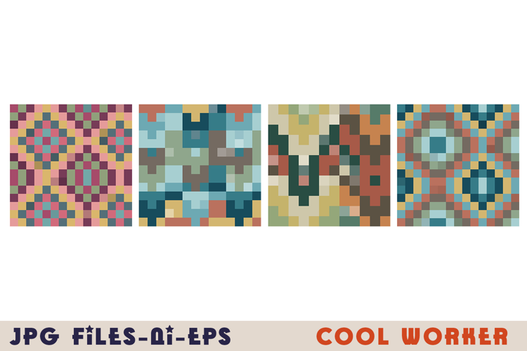 Pixel Seamless Patterns