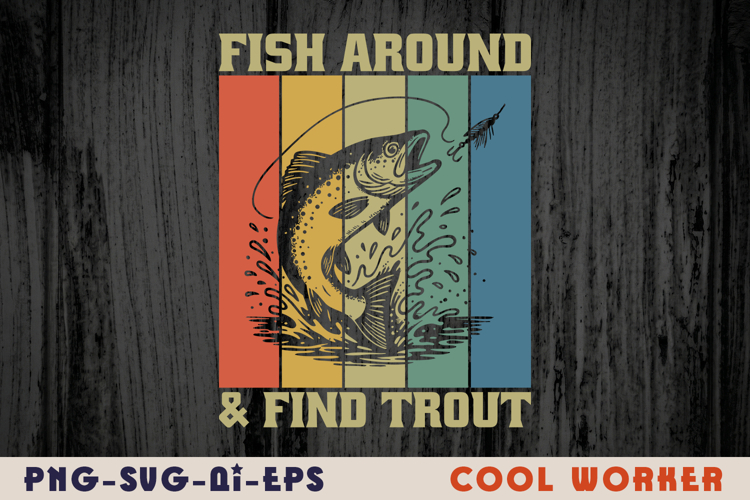 Fish Around Find Trout PNG