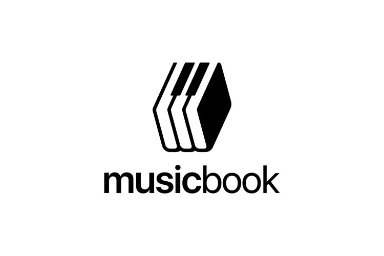 Music Book Logo example image 1
