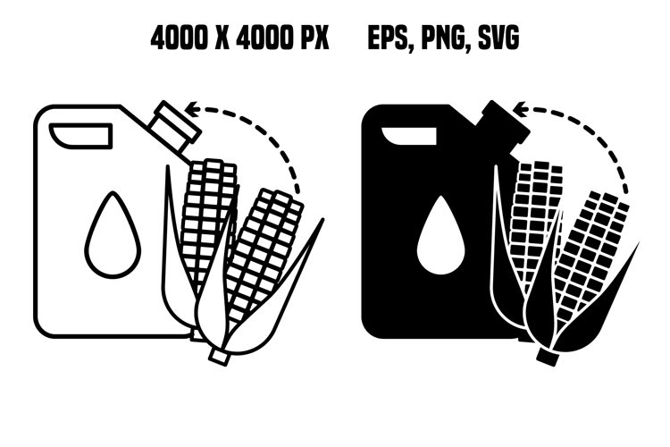 Biofuel Production Icons