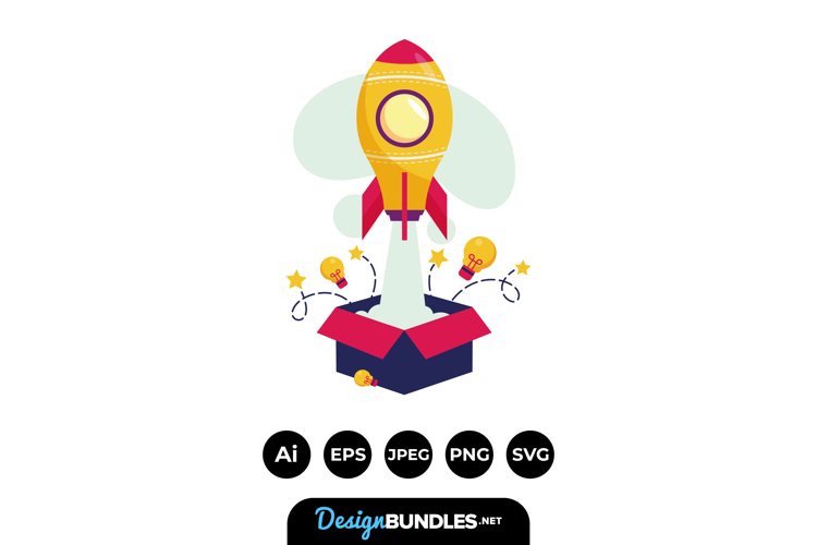 Rocket Clipart Image 11