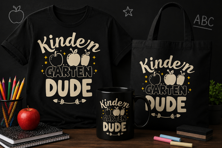 Kindergarten Dude PNG | Kindergarten Teacher Back to School