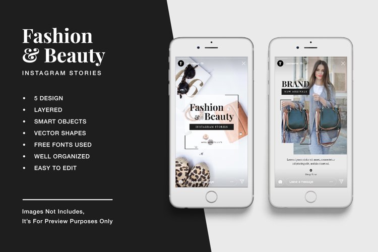 Fashion & Beauty Instagram Stories example image 1