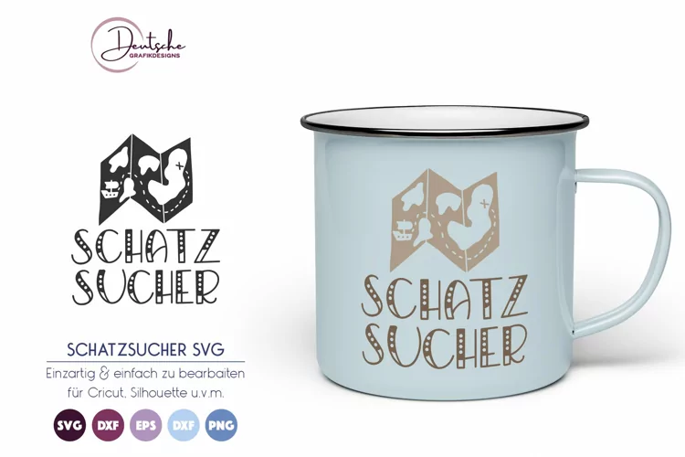 Schatzsucher SVG | Schatzkarte