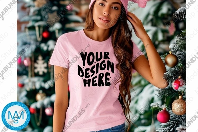 White Tshirt Mockup Image 13