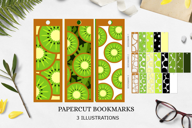 Handmade bookmark / paper cut bookmark
