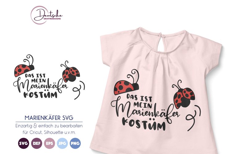 Marienkäfer Kostüm SVG | Käfer SVG