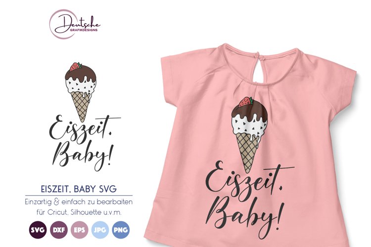 Eiszeit Baby | Sommer SVG example image 1