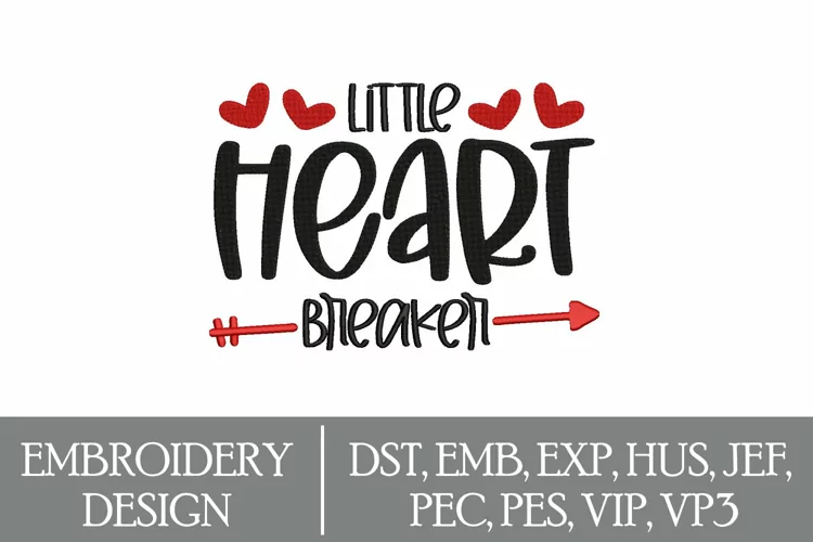 Valentine's Day Machine Embroidery Design