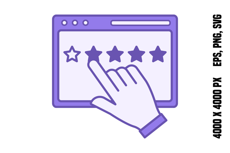 Colored Rating Icon