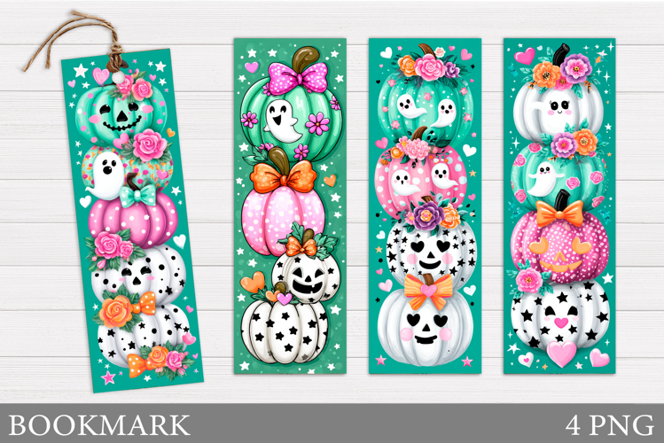 Halloween Pumpkin Bookmark. Halloween Bookmark Printable