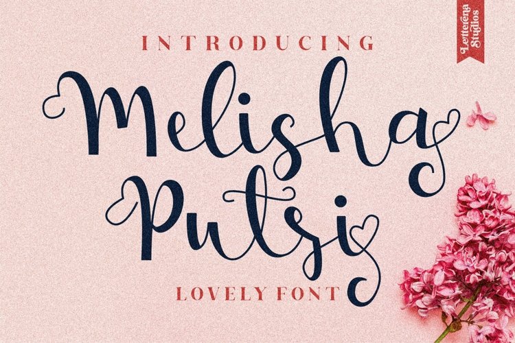 Melisha Putri - Beautiful Lovely Script Font example image 1