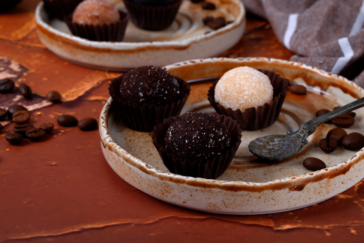 Candies made from dried fruits and nuts