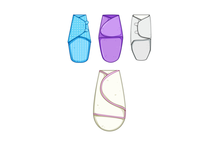 Babies swaddling wraps creating comfort and security