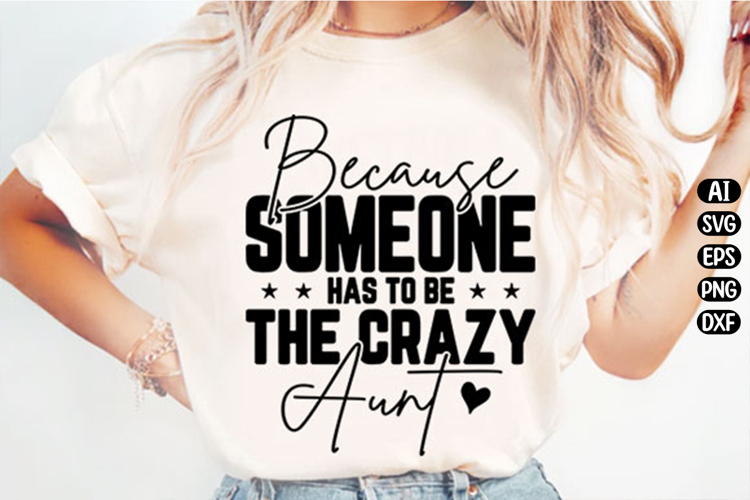 Because Someone Has To Be The Crazy Svg Design