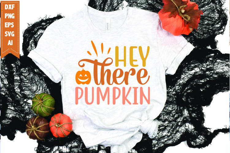 Hey there pumpkin Svg, Fall Svg, Pumpkin Season Svg