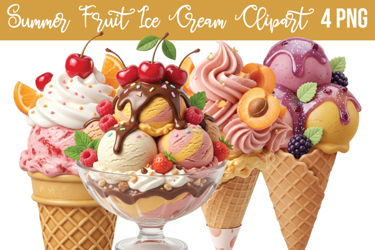 Ice Cream Clipart Png