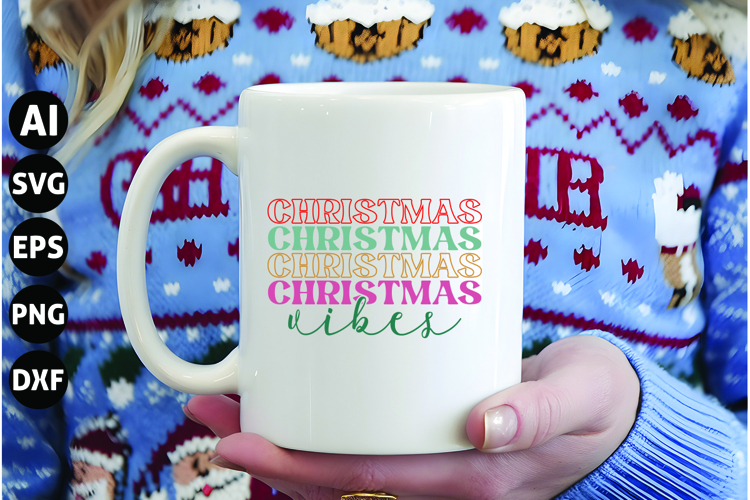Christmas Vibes Svg, Funny Christmas Svg