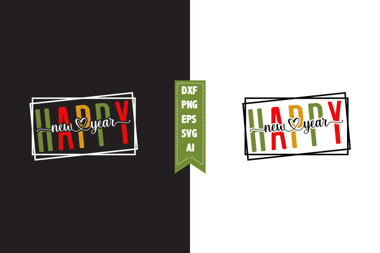 Happy New Year Svg Designs