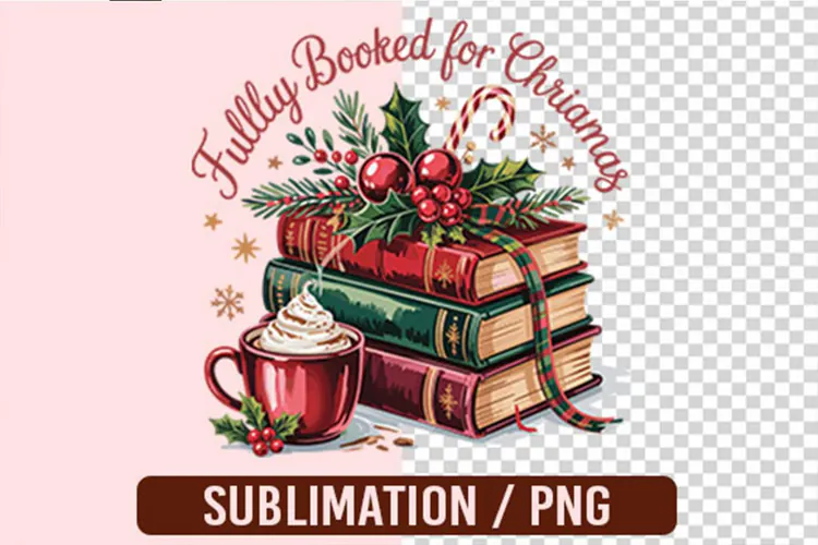 Fully Booked for Christmas PNG Designs