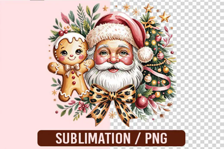 Santa Claus Retro Christmas