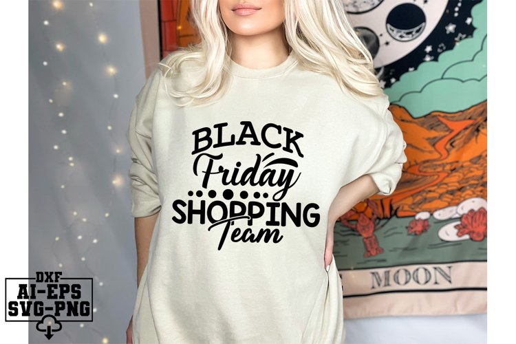 Black Friday Shopping Team example image 1