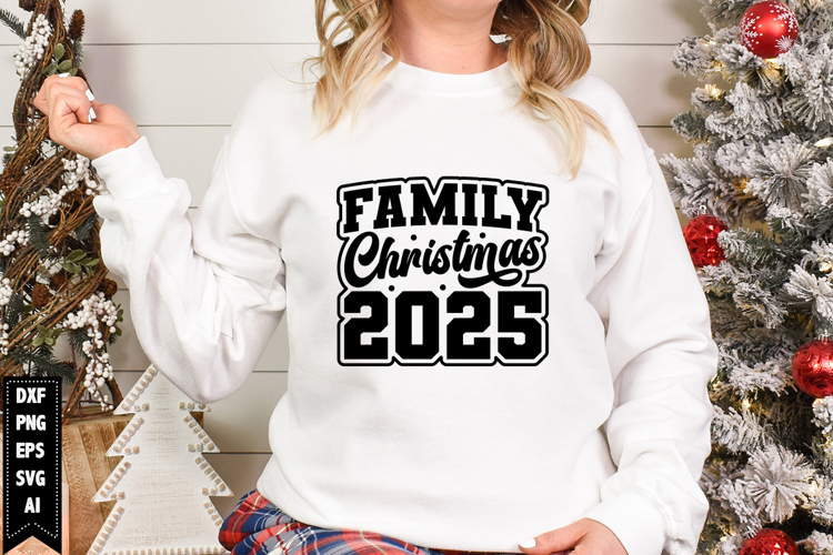 Family Christmas 2025 Svg, Christmas Svg, Xmas Svg