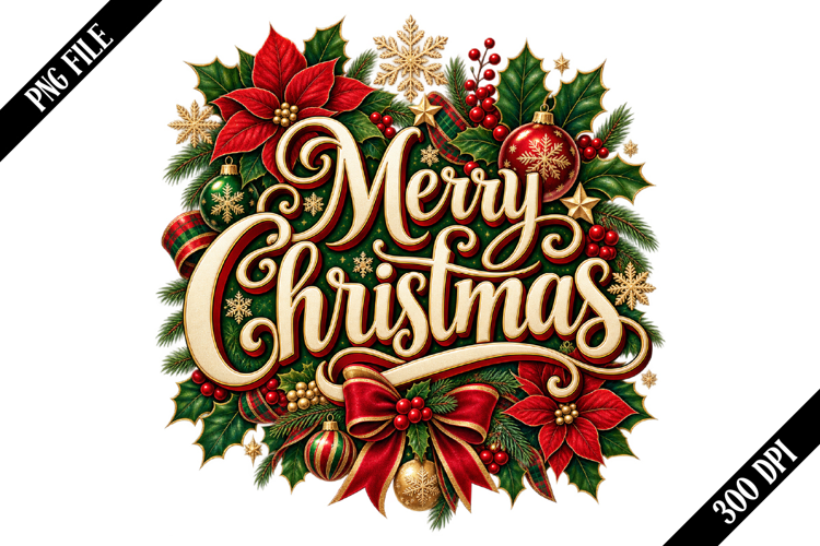 Merry Christmas PNG Designs
