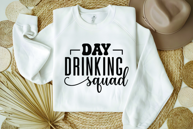 Day drinking squad Svg, Funny Sarcastic Svg