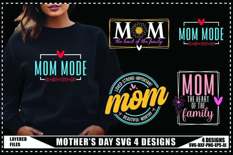Mother's Day Sublimation Designs