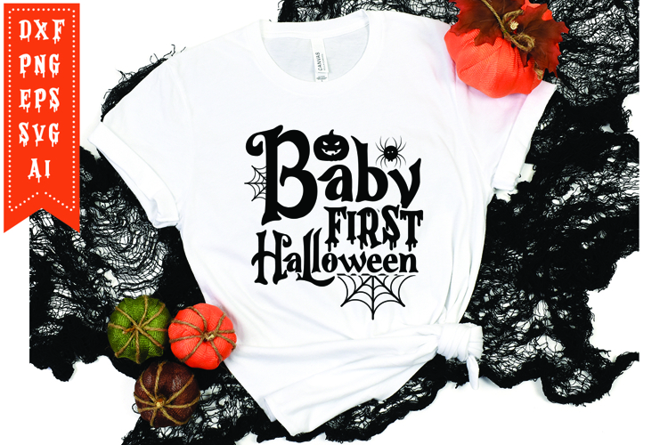 Baby First Halloween Svg, Halloween Svg, Funny Ghost Svg