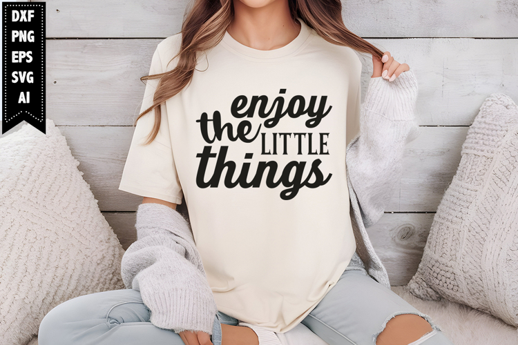 enjoy the little things Svg example image 1