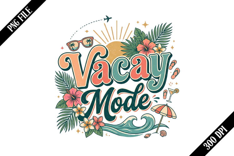 Vacay Mode PNG Designs