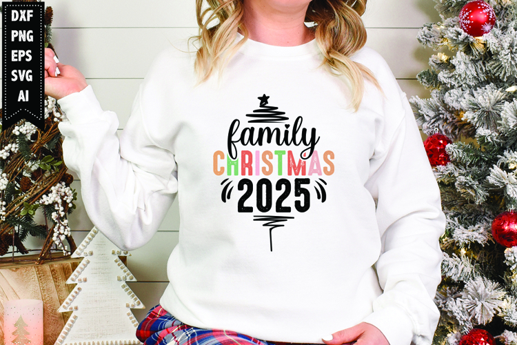 Family Christmas 2025 Svg, Christmas Svg, Xmas Svg