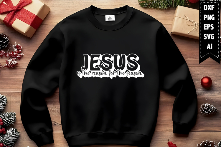 Jesus Is The Reason For The Season Svg Image 9