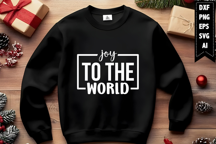 Joy to the world Svg, Christmas Svg, Xmas Svg