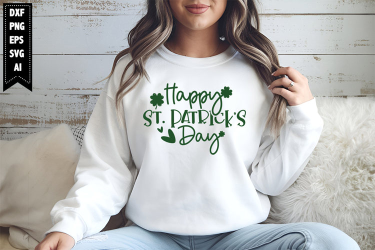 Happy St. Patricks Day Svg